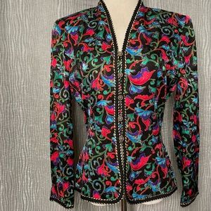 Adrianna Papell 100% silk jacket